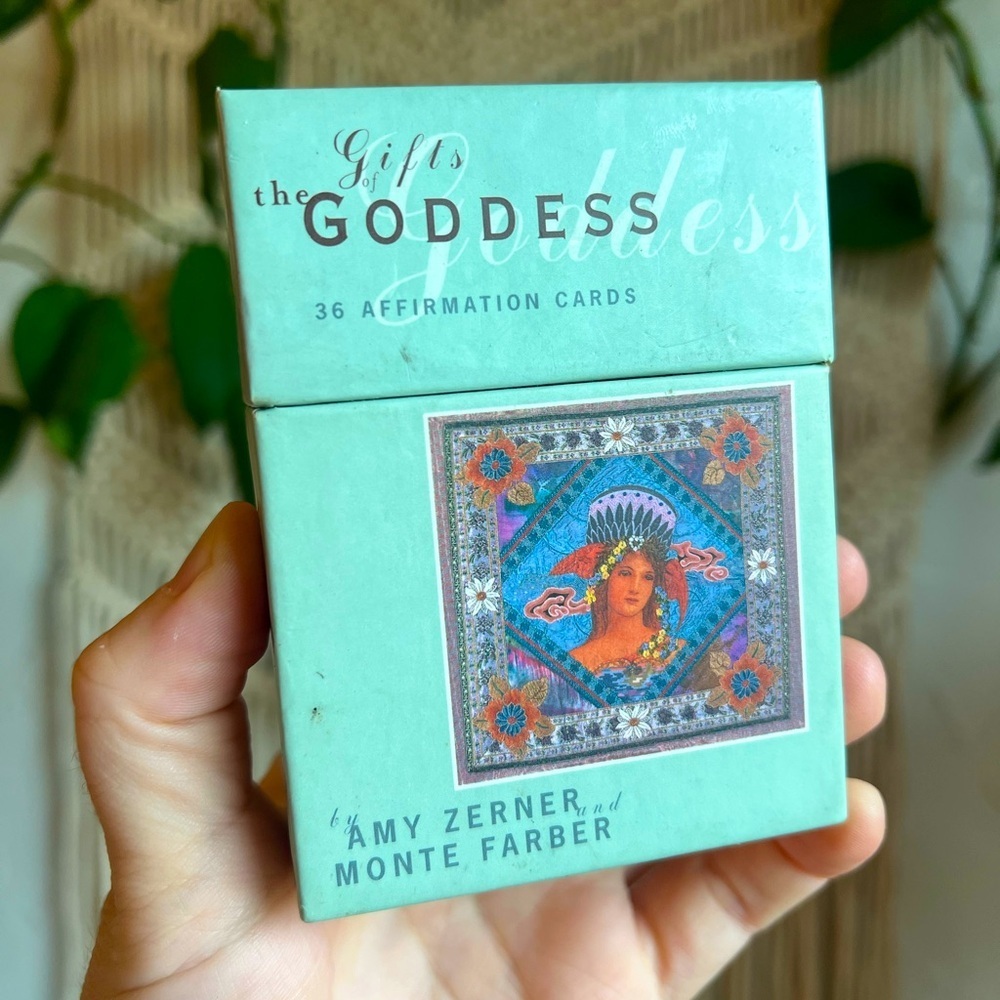 Gifts of the Goddess Affirmation Cards Amy Zerner Monte Farber Self-Love Oracle